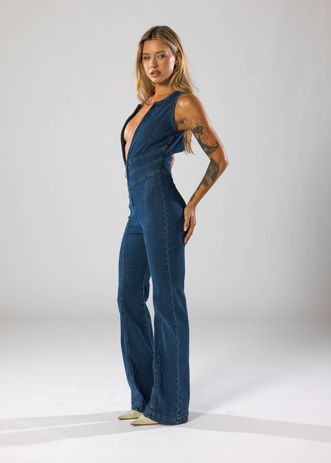 Timeless Denim Jumpsuit