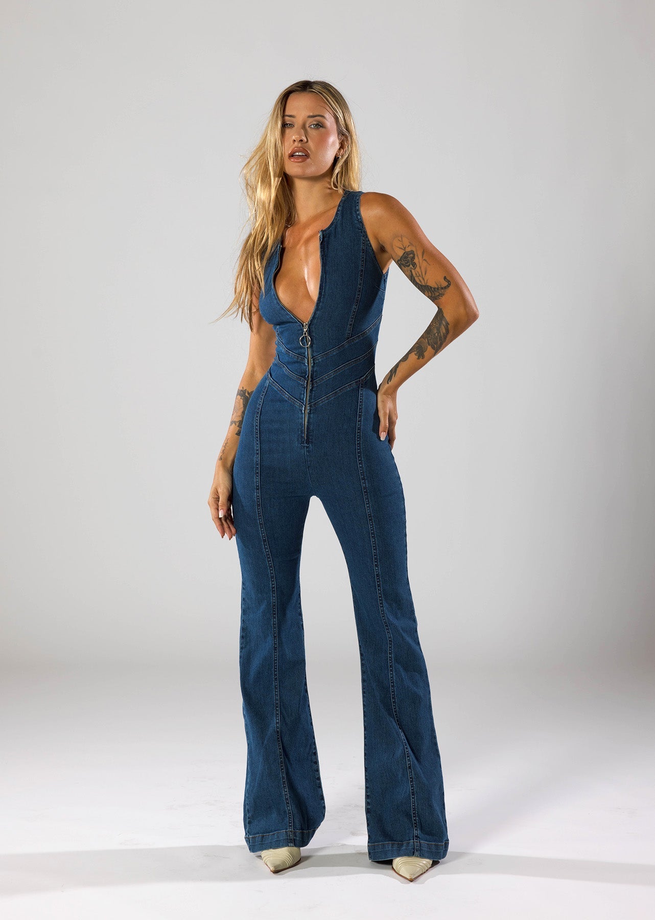 Timeless Denim Jumpsuit