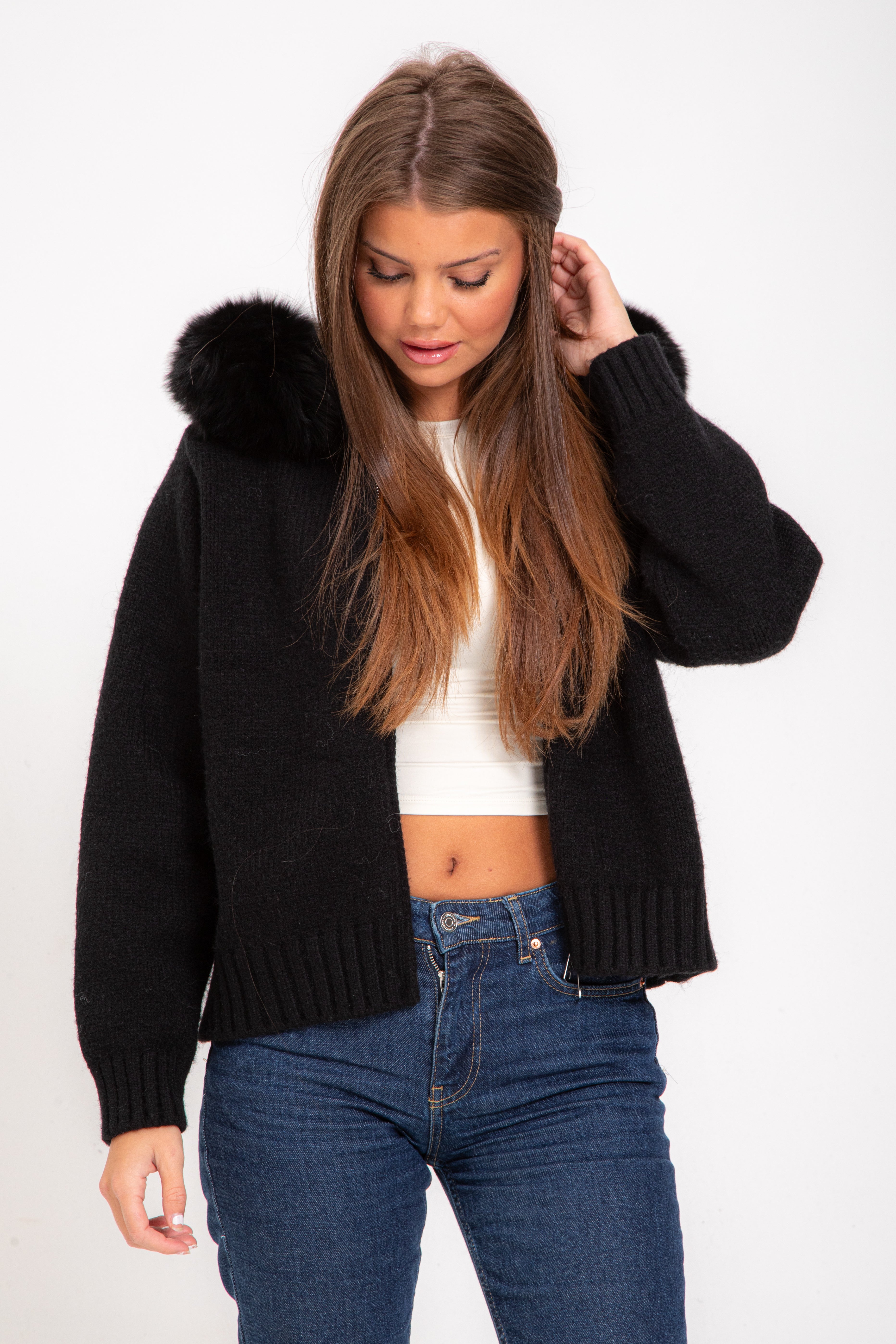 Chic Faux Fur Jacket