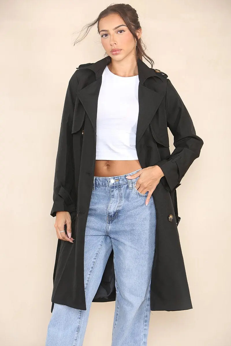 Elegant Classic Trenchcoat